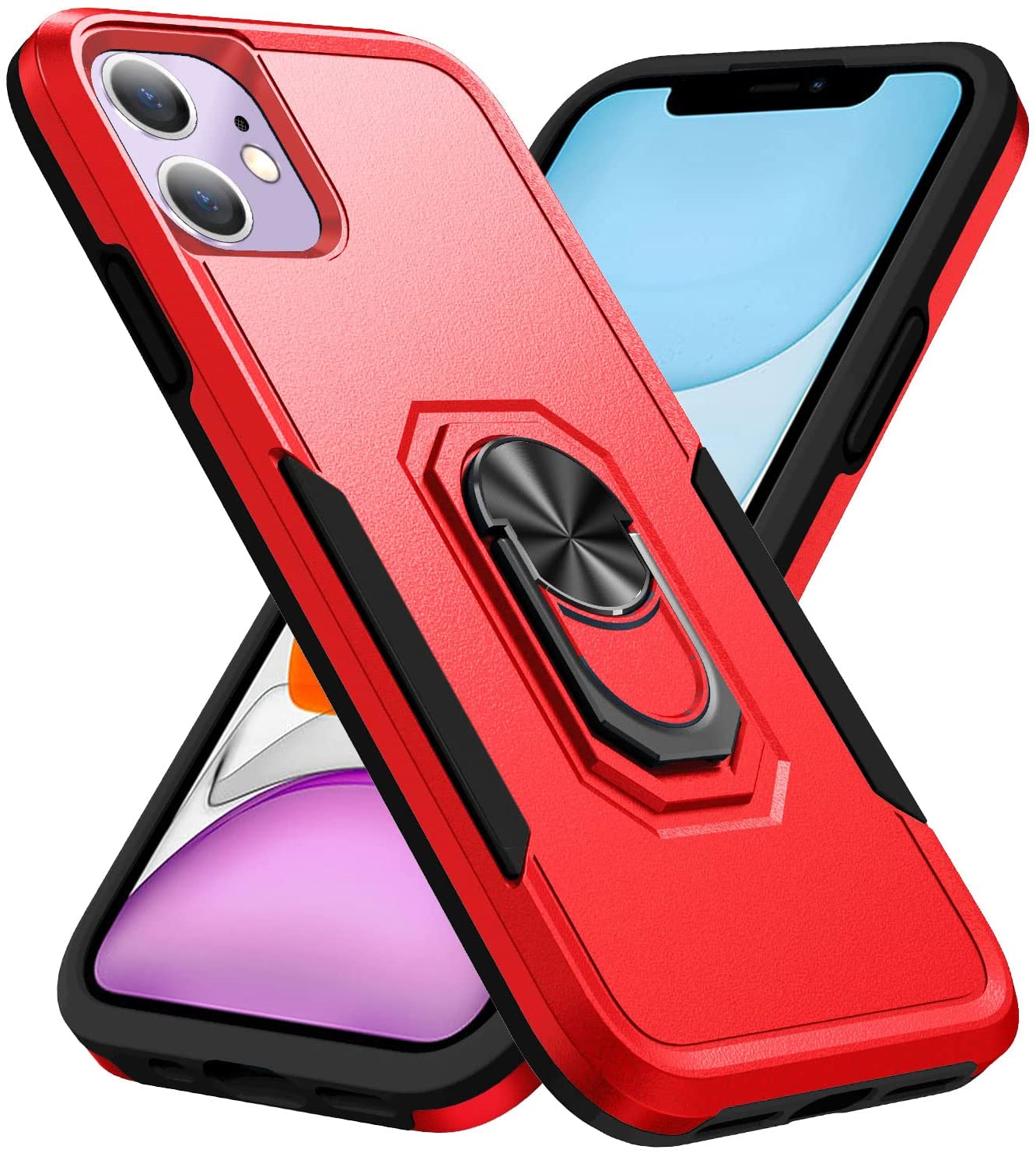 Étui à anneau robuste pour iPhone 11 Étui à anneau robuste pour iPhone 11